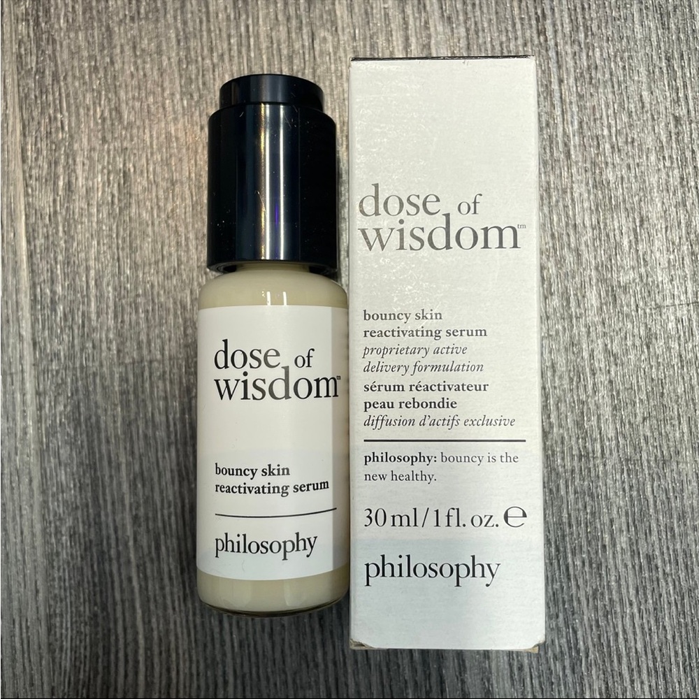 $45 ADD ON - Philosophy Dose Of Wisdom™ Bouncy Skin Reactivating Serum